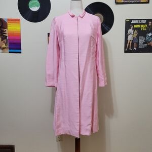 Vintage Light Pink Dress Coat
